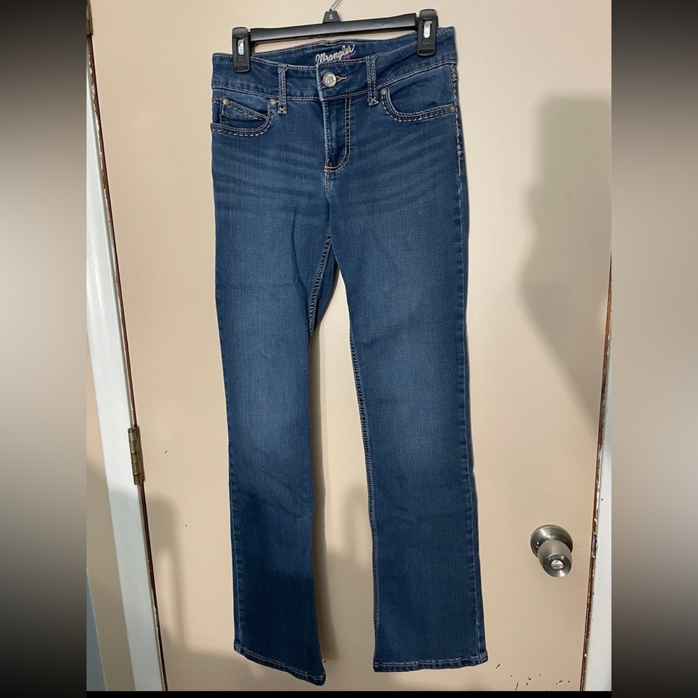 Wrangler Women's Bootcut Jeans - Indigo Blue